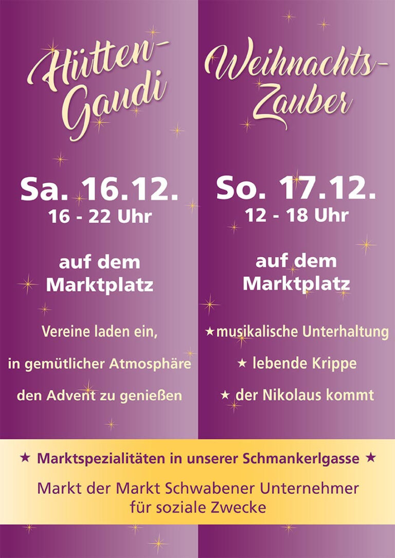 Read more about the article Hüttengaudi und Weihnachtszauber